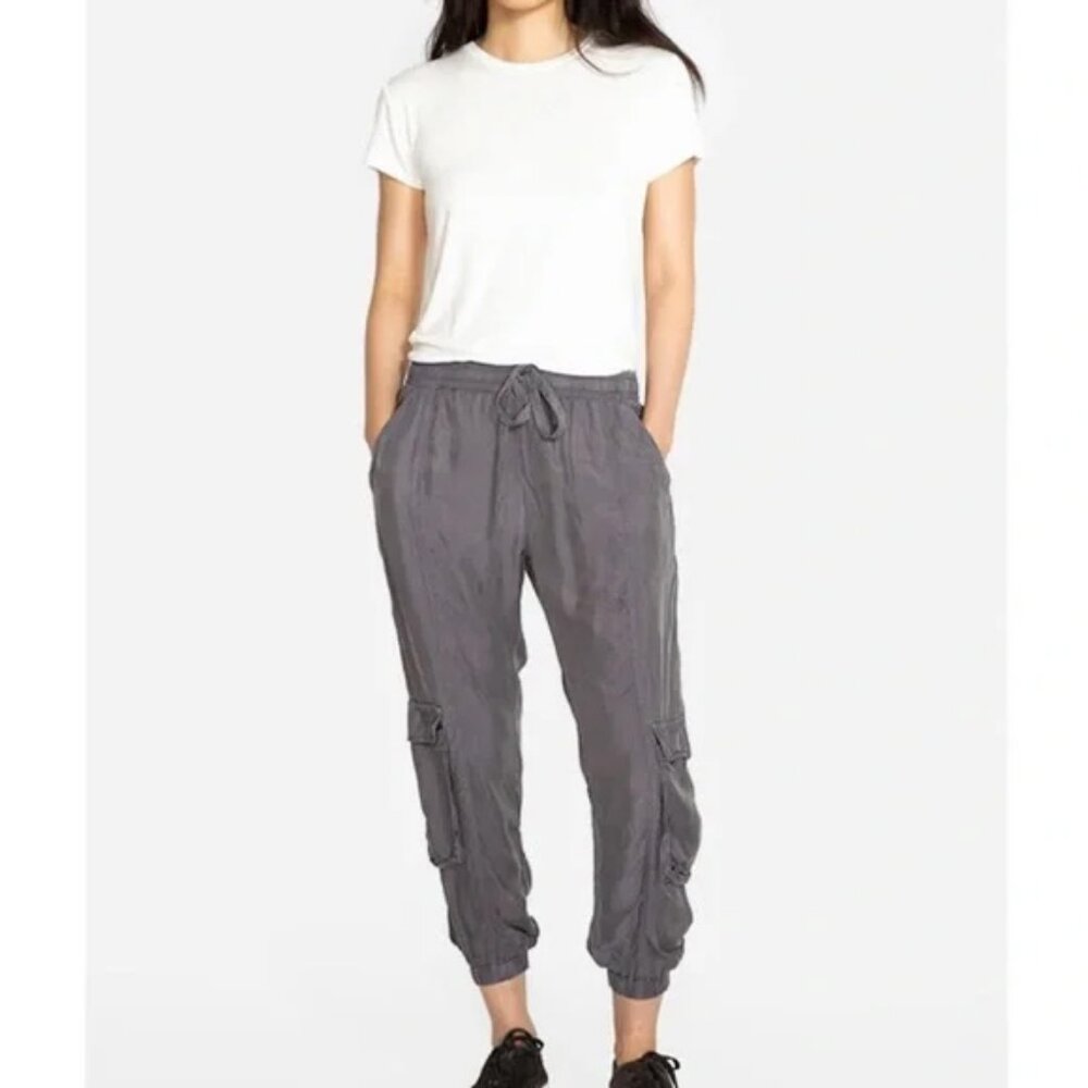 Johnny Was Ramble Pull-on Cargo Jogger Pants M